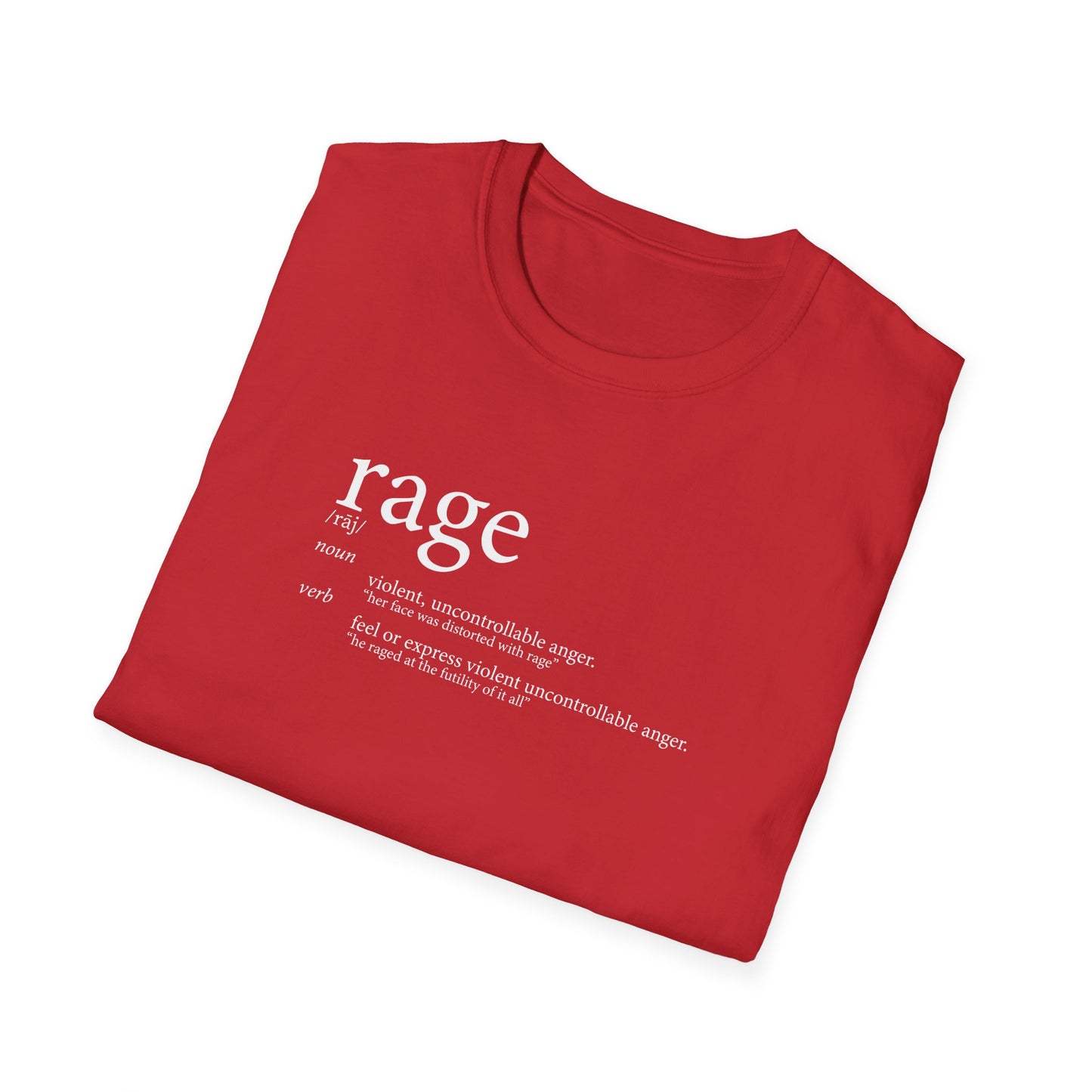 Rage Definition T-shirt
