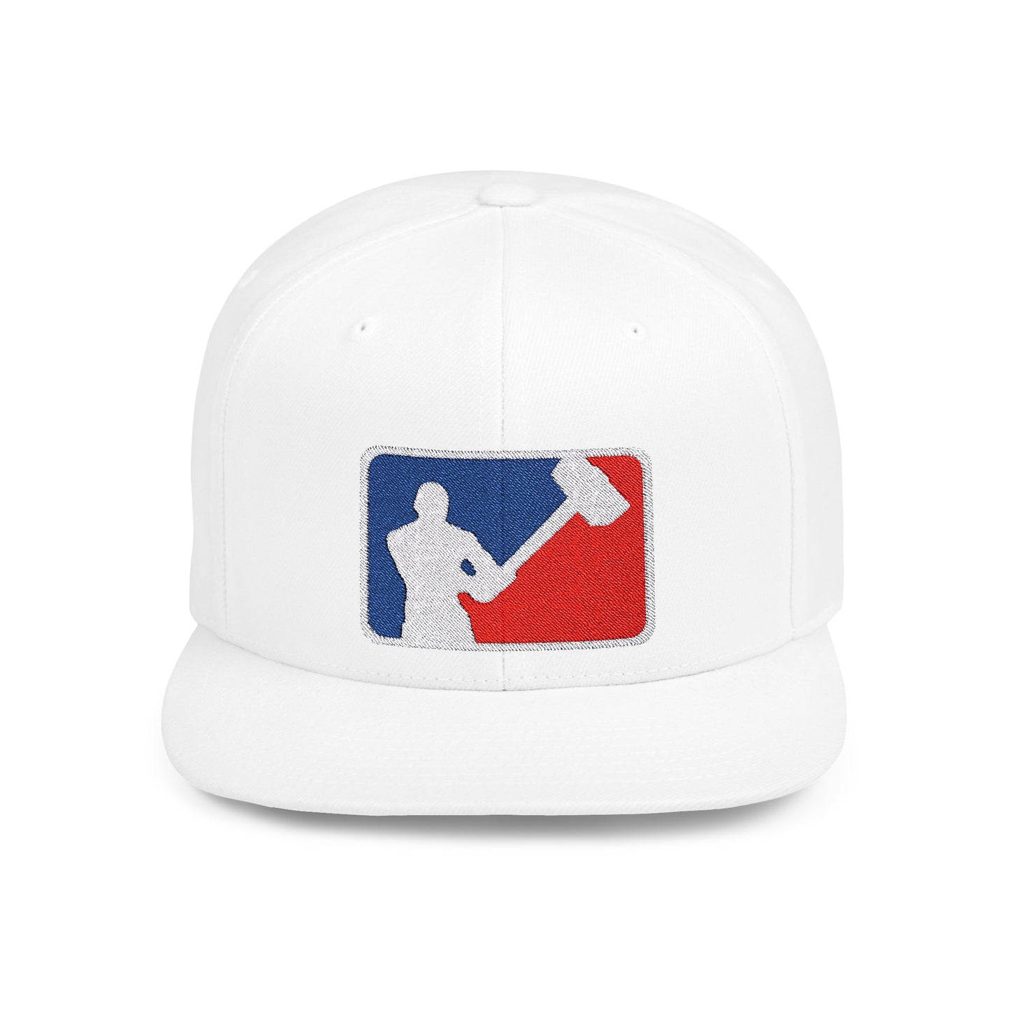 Rager League Flat Bill Snapback