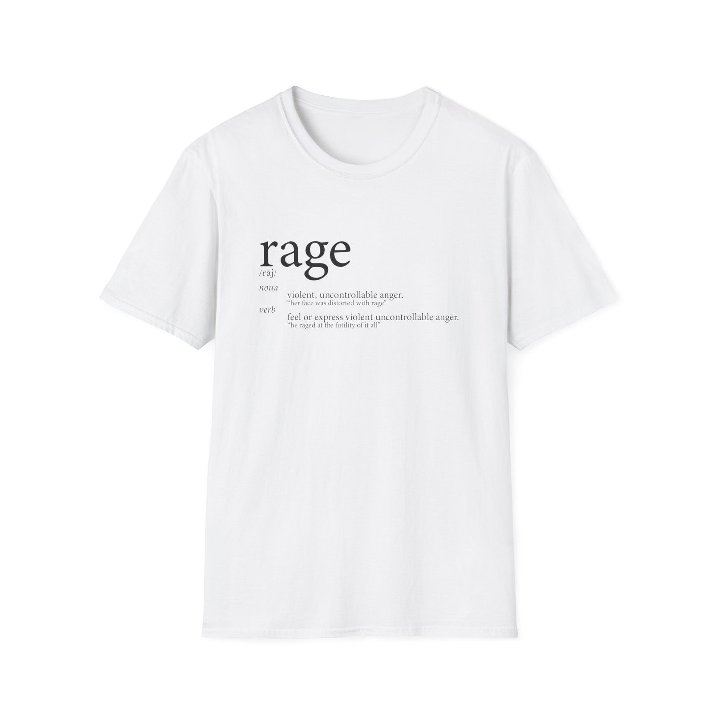 Rage Definition T-shirt