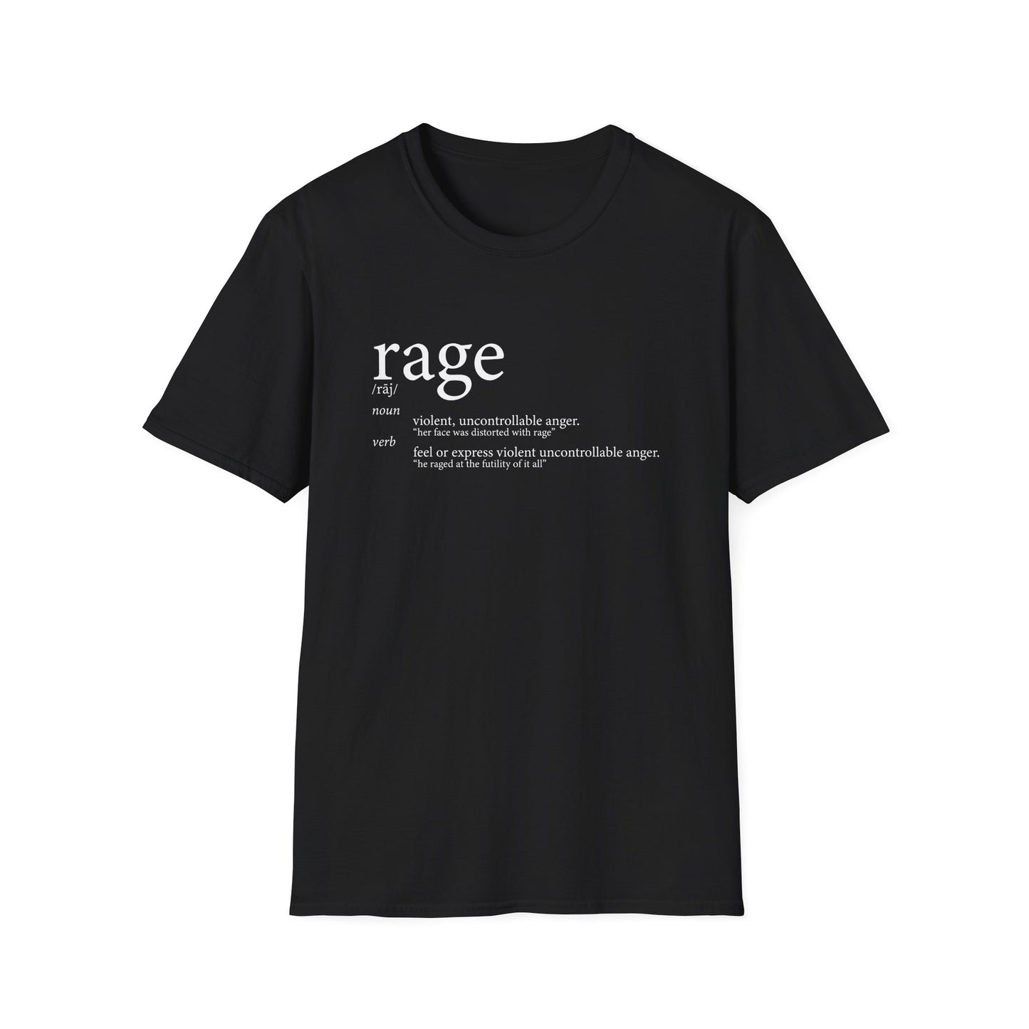 Rage Definition T-shirt