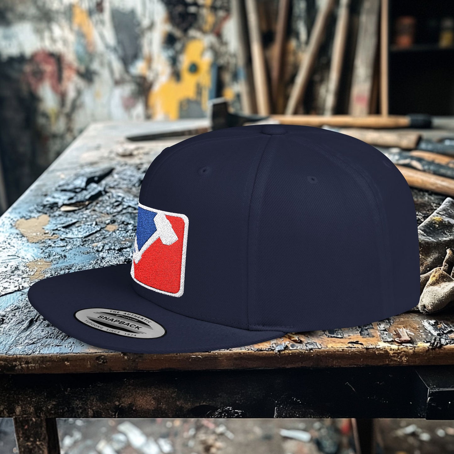 Rager League Flat Bill Snapback