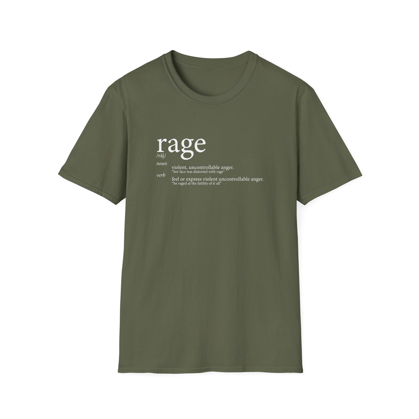 Rage Definition T-shirt