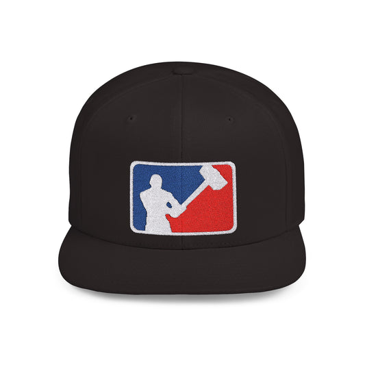 Rager League Flat Bill Snapback