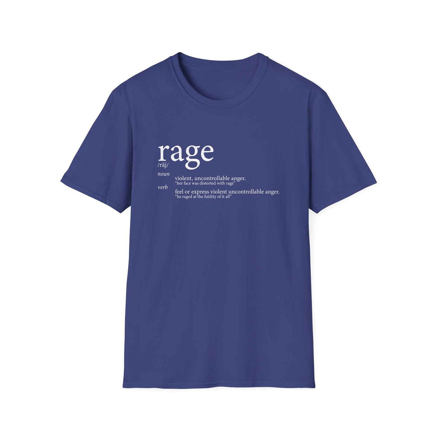Rage Definition T-shirt